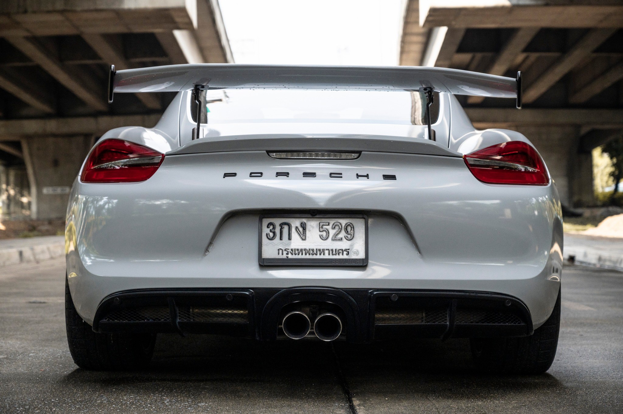 2022 Porsche CAYMAN 981 GR4 สีเทา