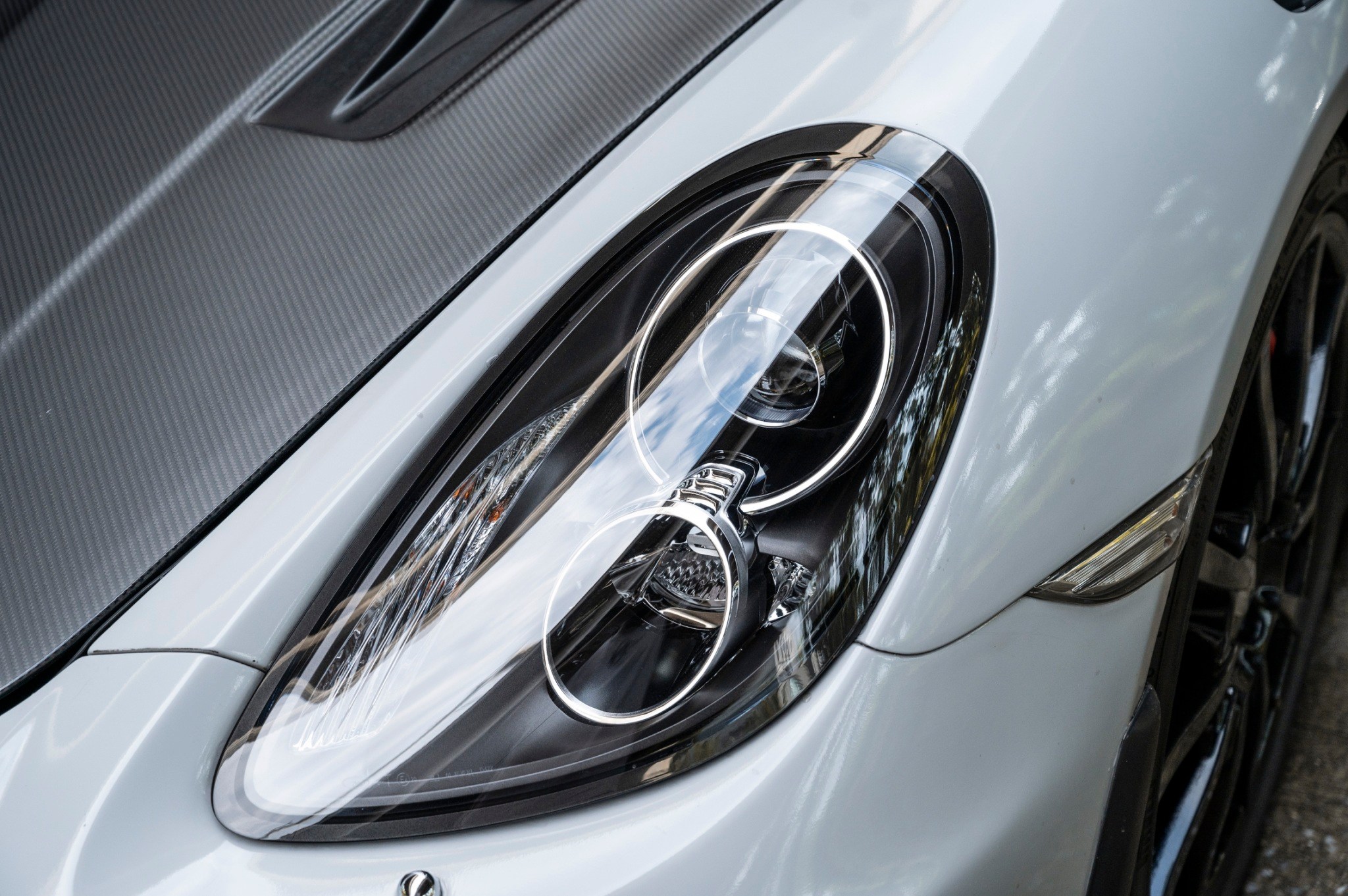 2022 Porsche CAYMAN 981 GR4 สีเทา (รูปที่ 5)