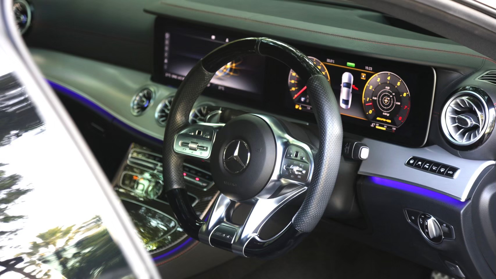 2018 Mercedes-Benz CLS-Class CLS53 AMG สีดำ (รูปที่ 8)