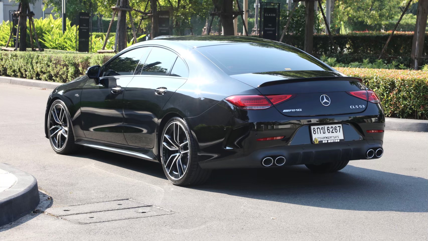 2018 Mercedes-Benz CLS-Class CLS53 AMG สีดำ (รูปที่ 3)