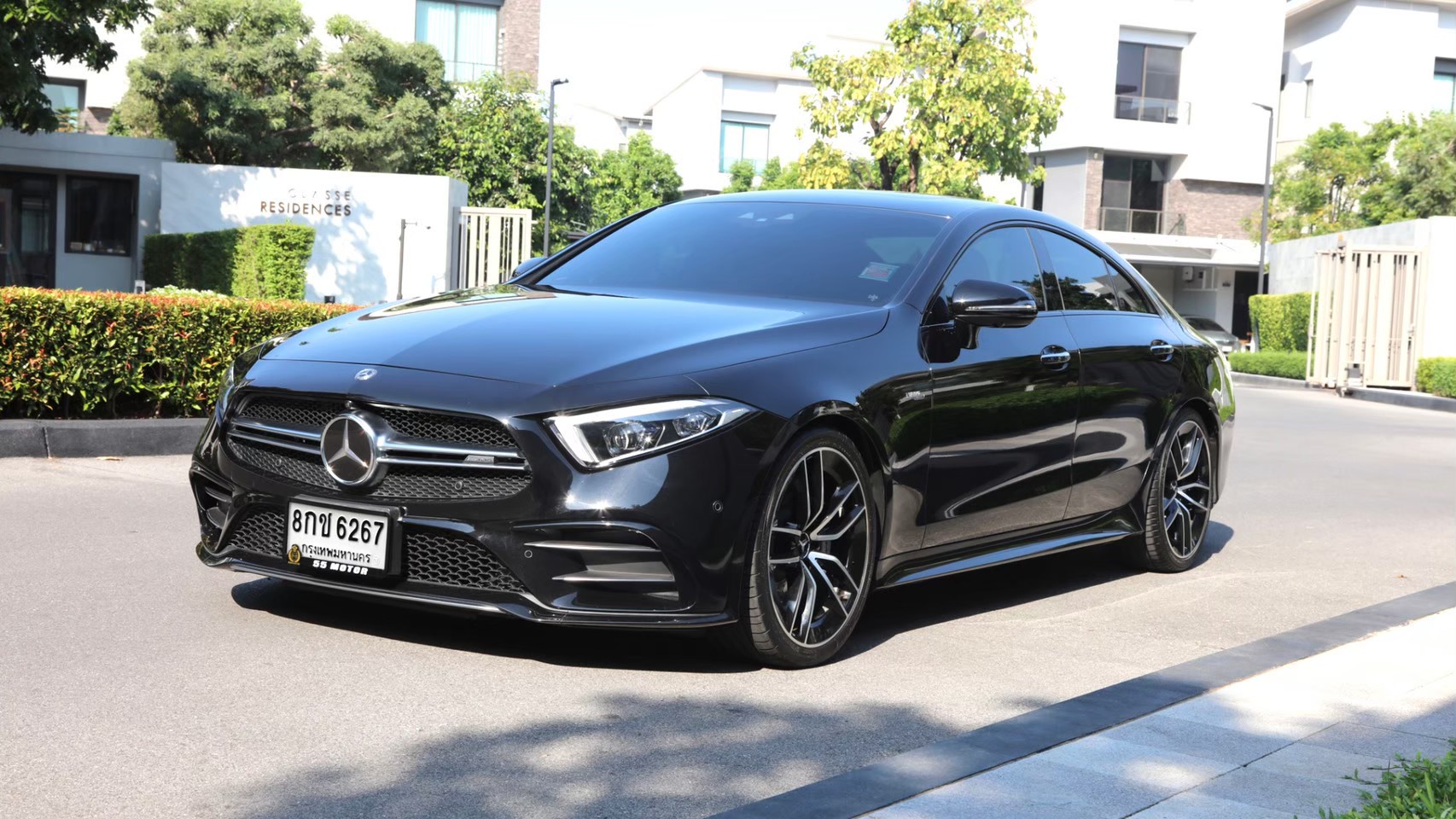 2018 Mercedes-Benz CLS-Class CLS53 AMG สีดำ (รูปที่ 2)