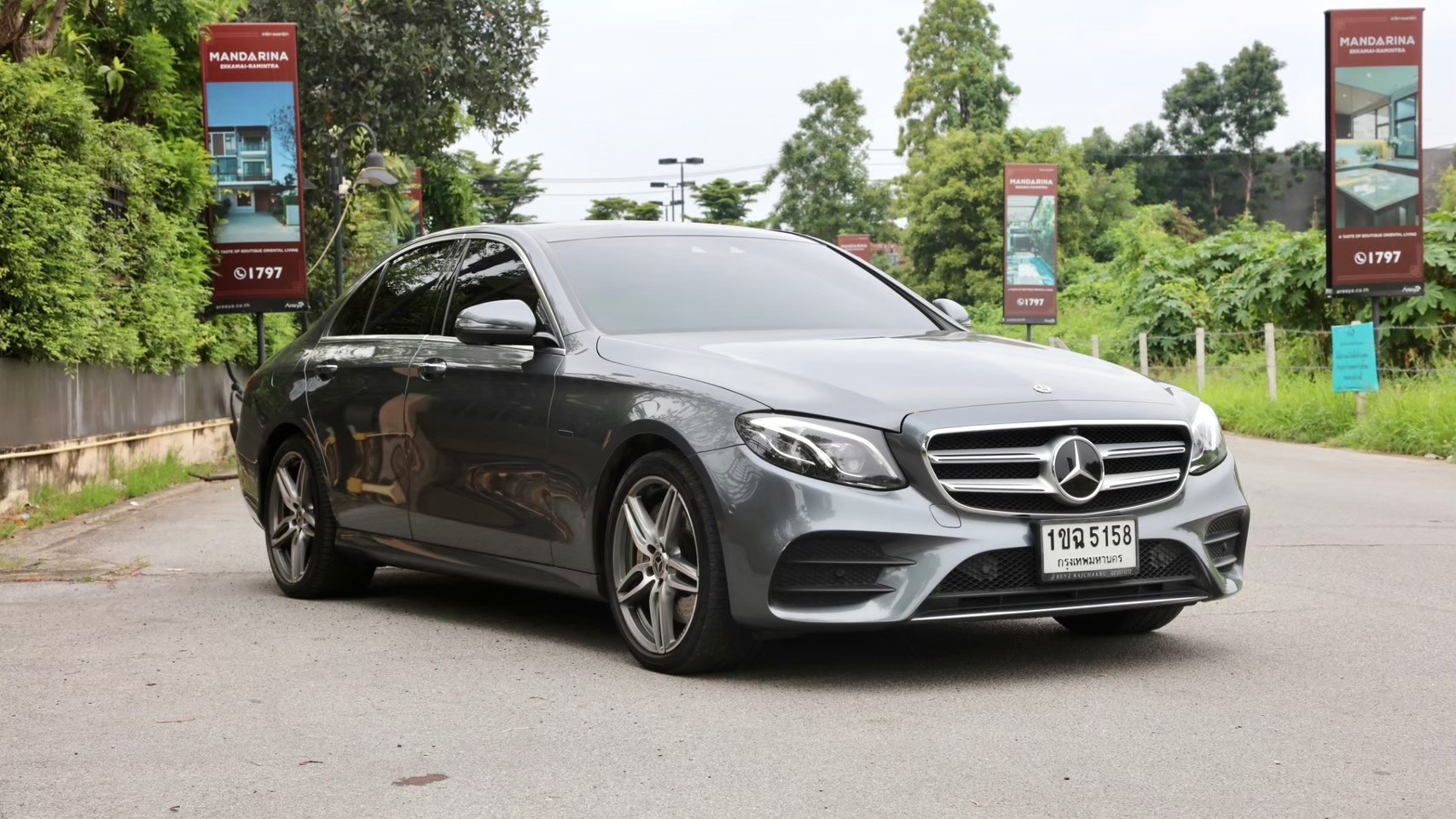 2018 Mercedes-Benz E-Class W213 E350 สีเทา
