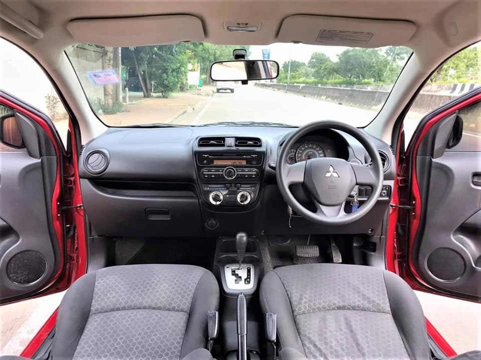 Mitsubishi Mirage ปี 2013 สีแดง (รูปที่ 4)
