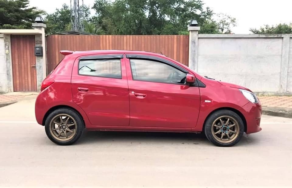 Mitsubishi Mirage ปี 2013 สีแดง (รูปที่ 12)