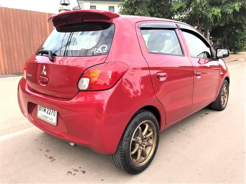Mitsubishi Mirage ปี 2013 สีแดง (รูปที่ 13)