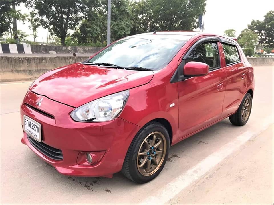 Mitsubishi Mirage ปี 2013 สีแดง (รูปที่ 14)