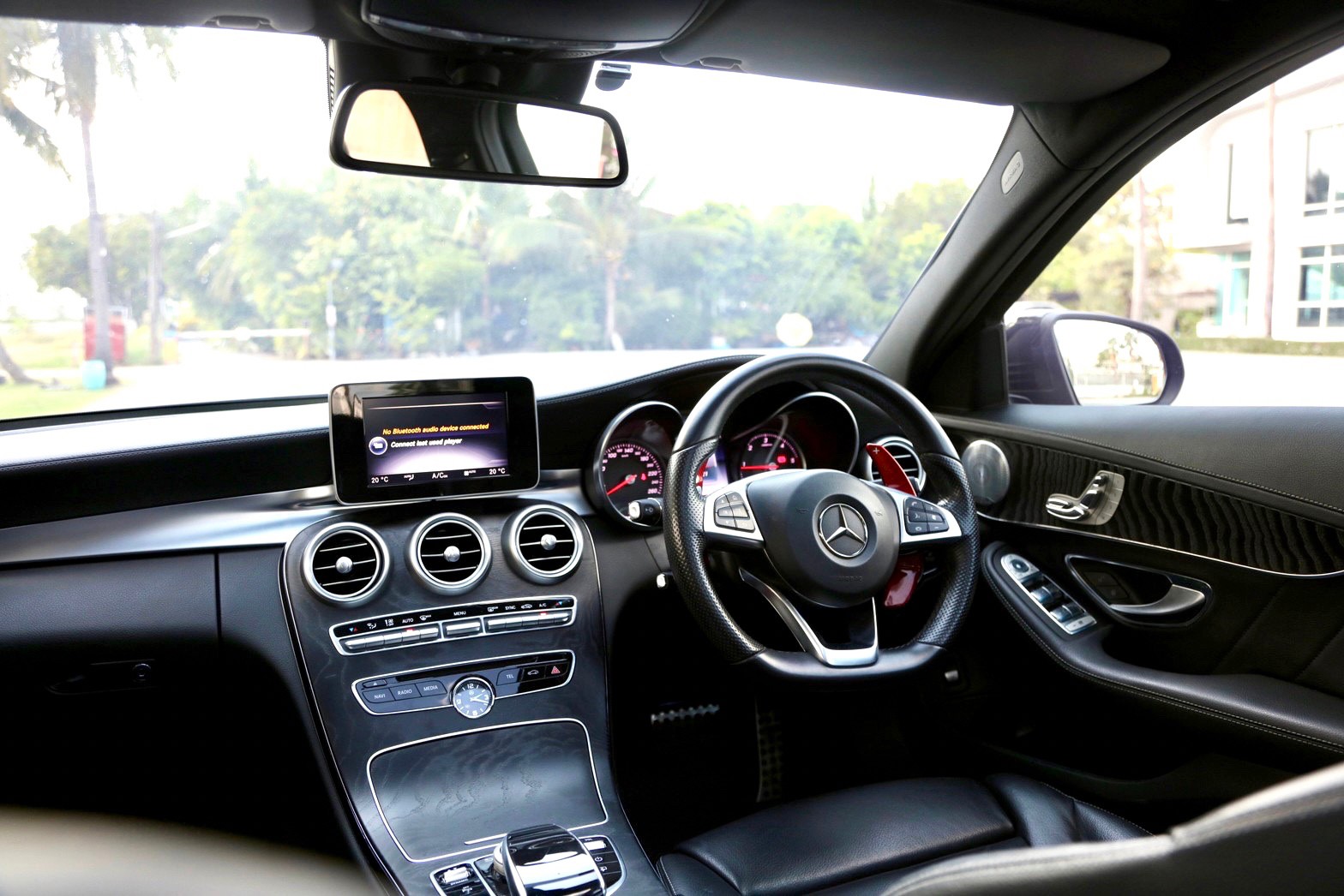 2015 Mercedes-Benz C-Class C300 AMG สีดำ (รูปที่ 5)
