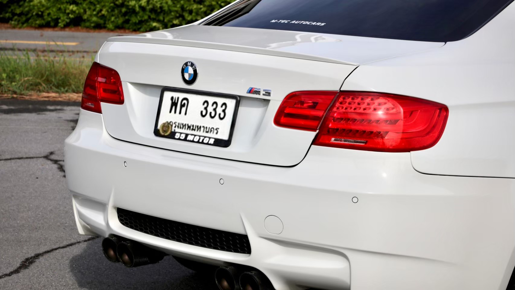 2008 BMW M3 (E92) สีขาว