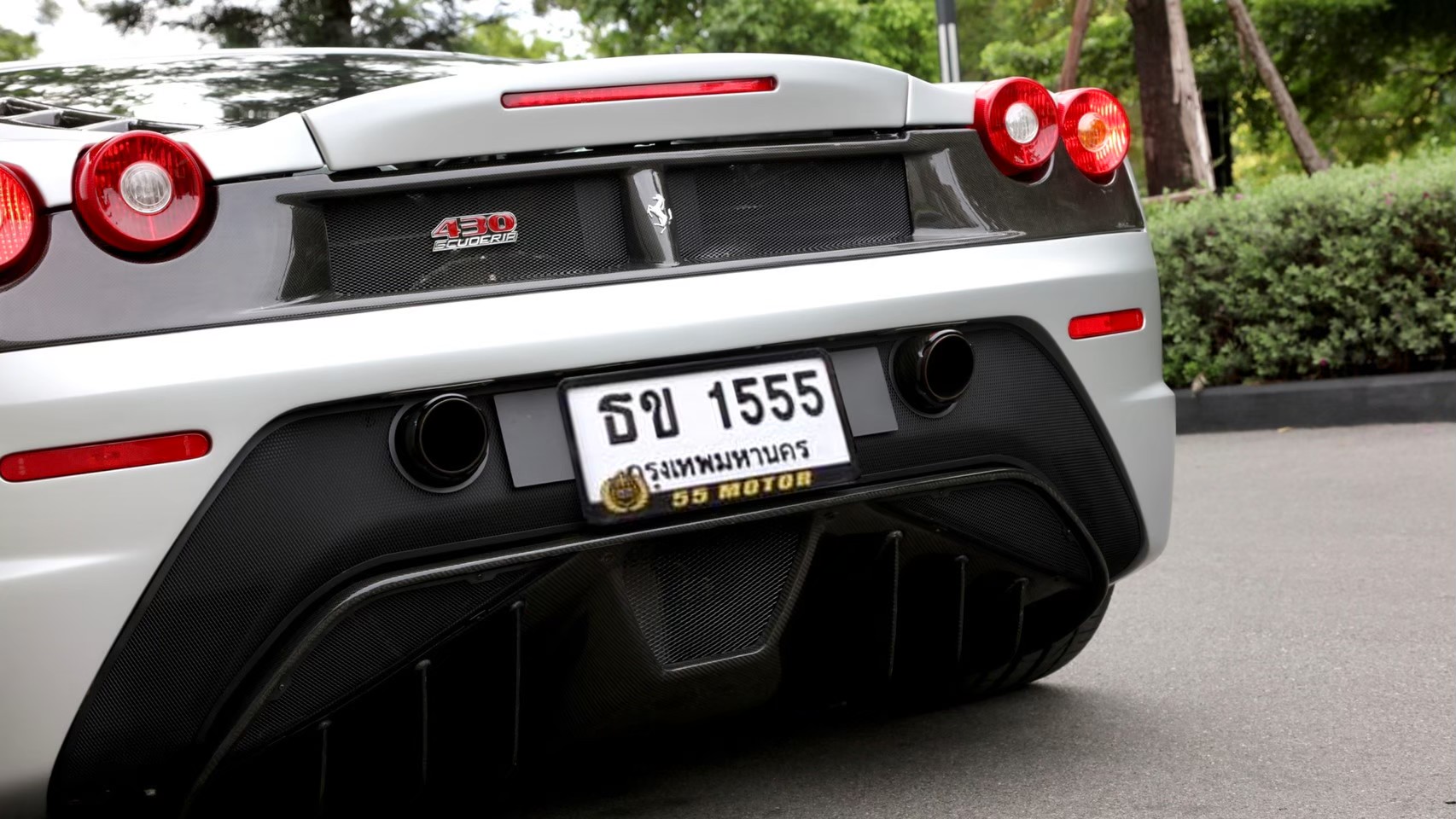 2007 Ferrari F430 Spider สีเทา