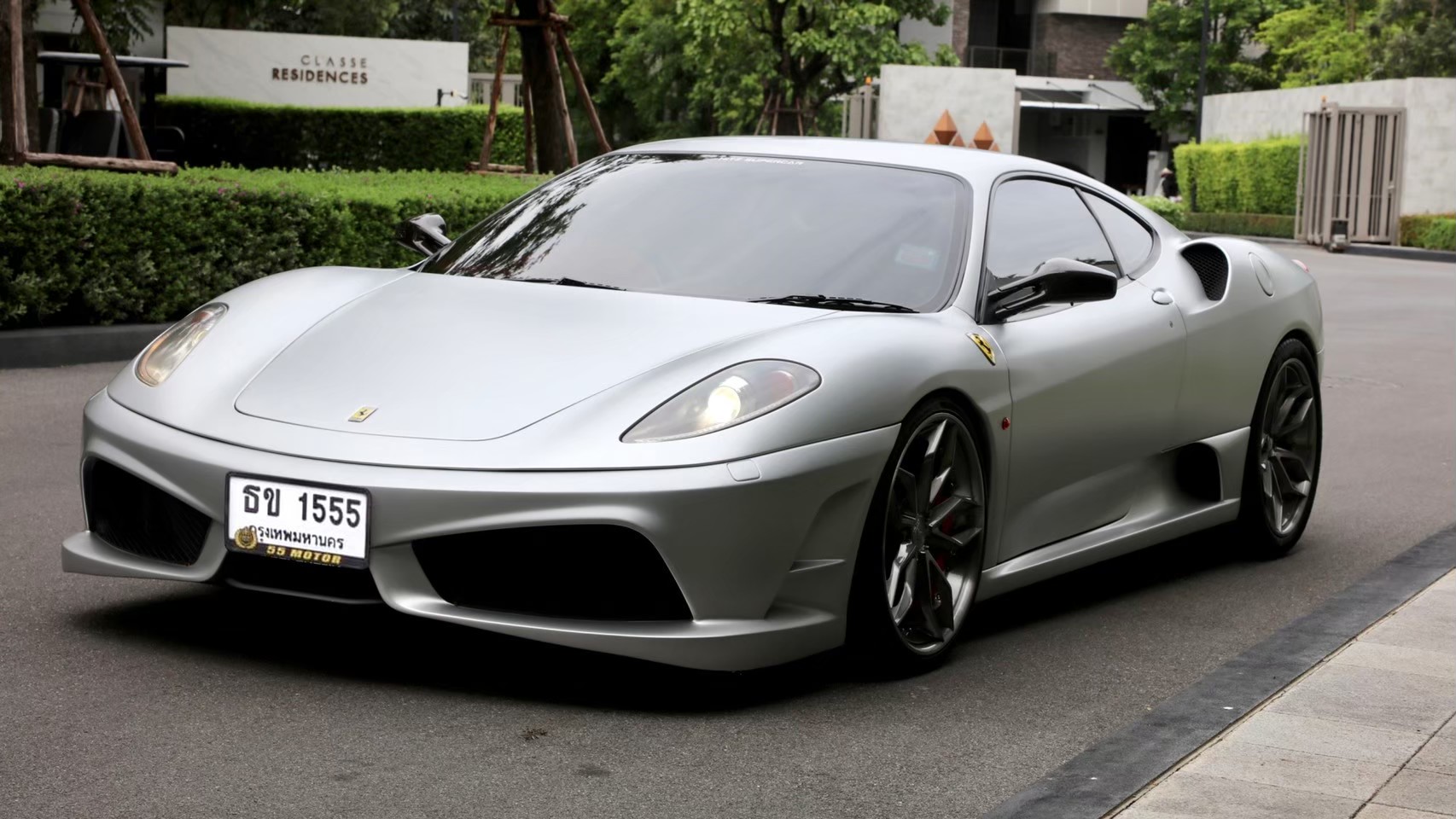 2007 Ferrari F430 Spider สีเทา