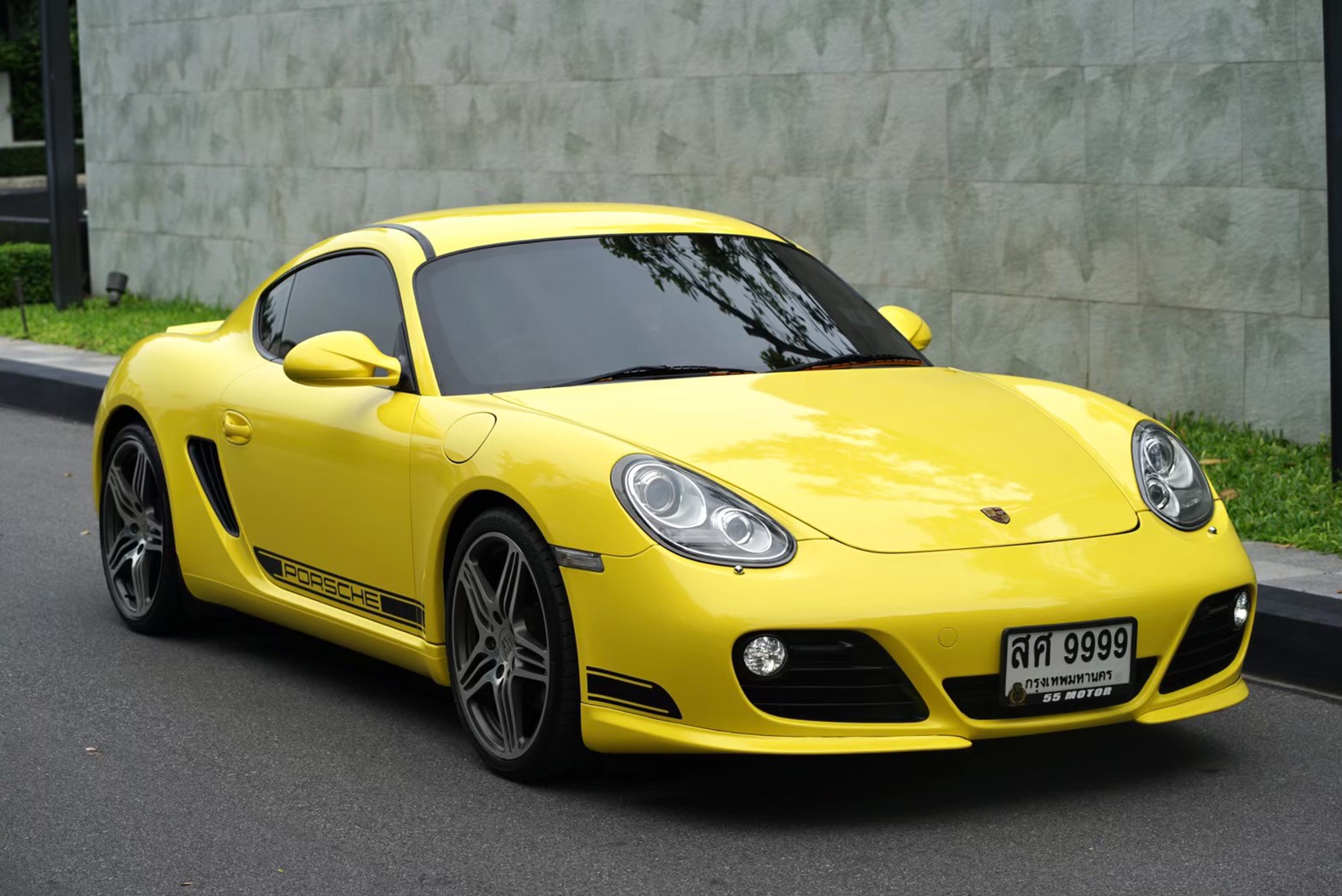 2011 Porsche 987.2 PDK สีเหลือง