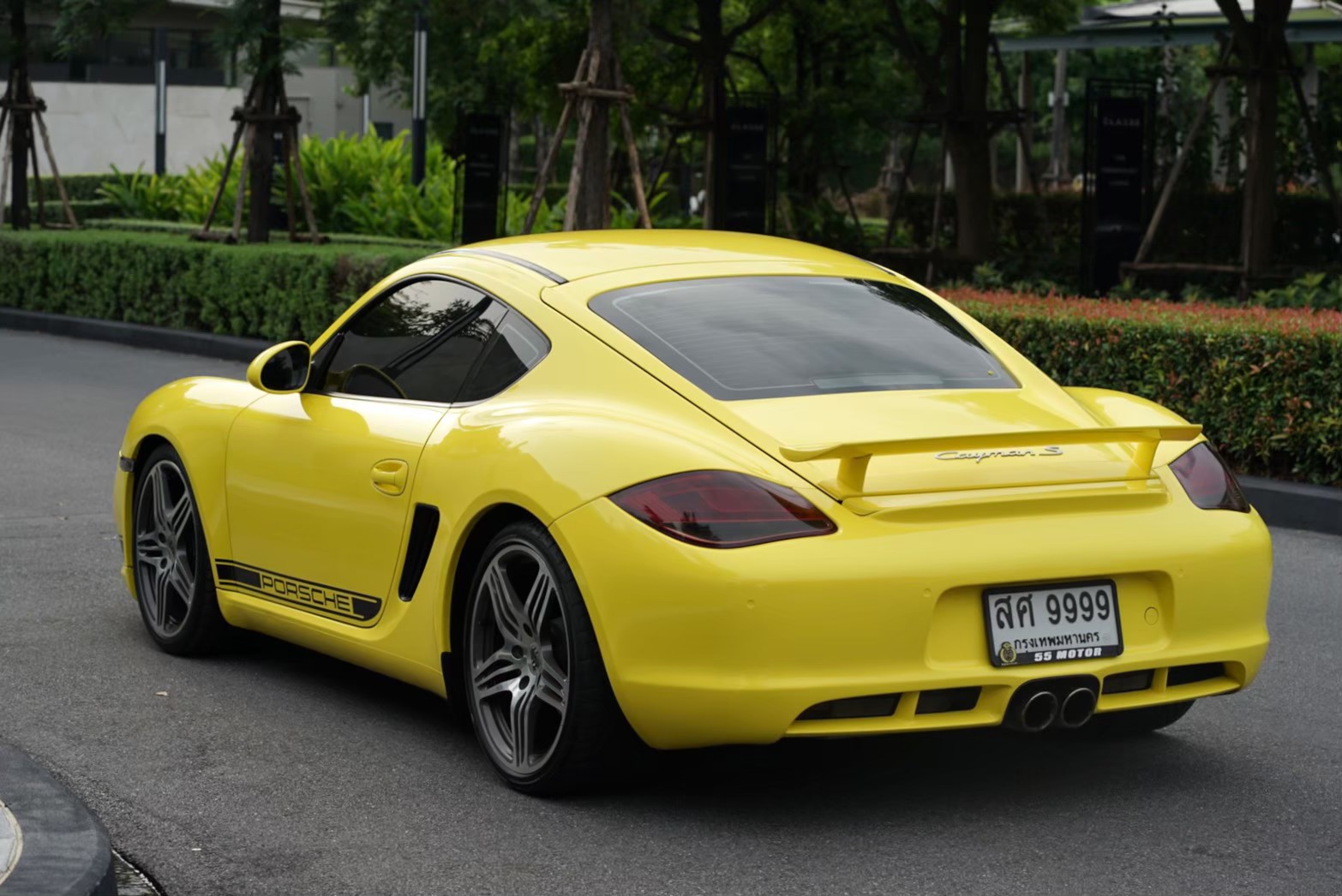 2011 Porsche 987.2 PDK สีเหลือง