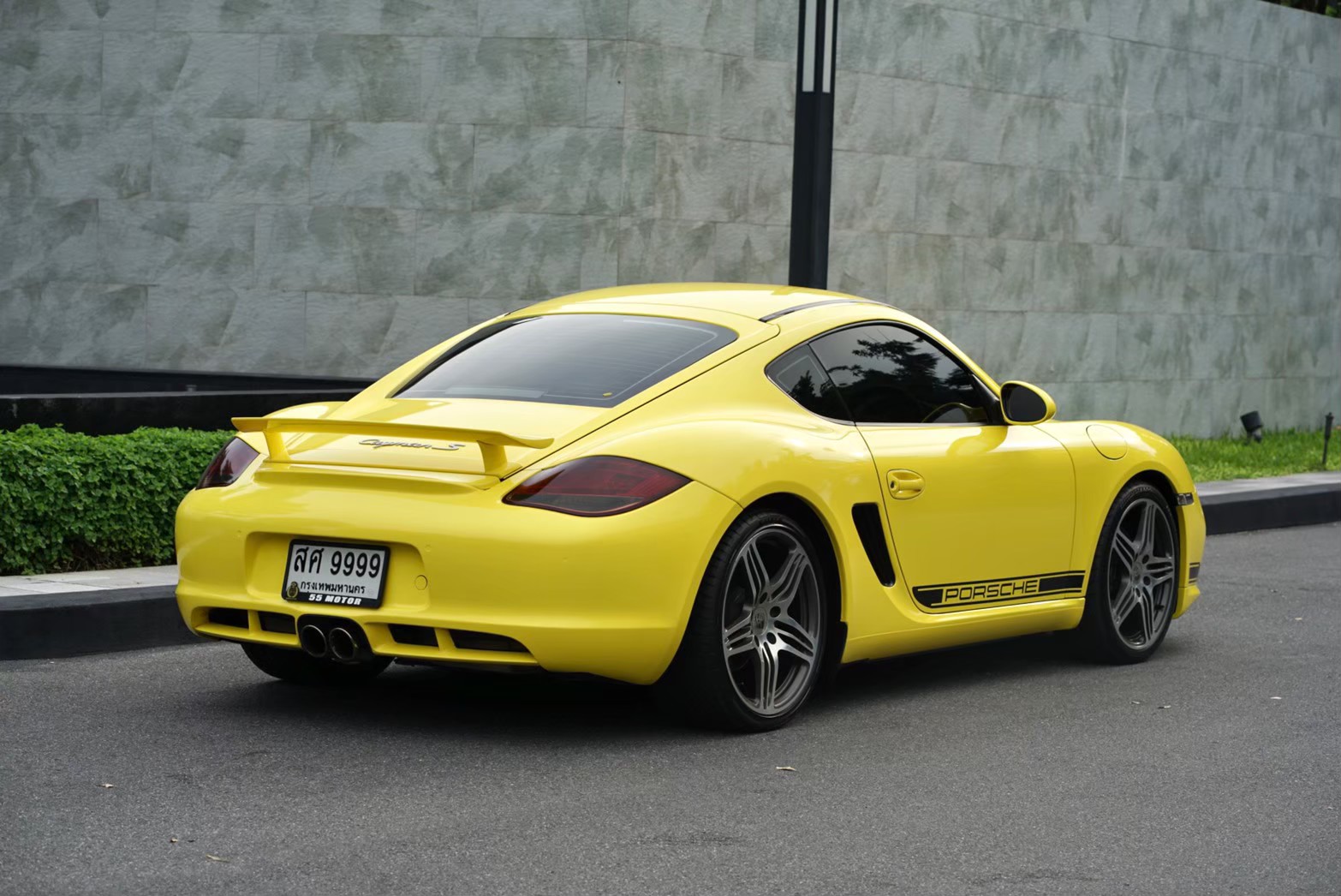 2011 Porsche 987.2 PDK สีเหลือง