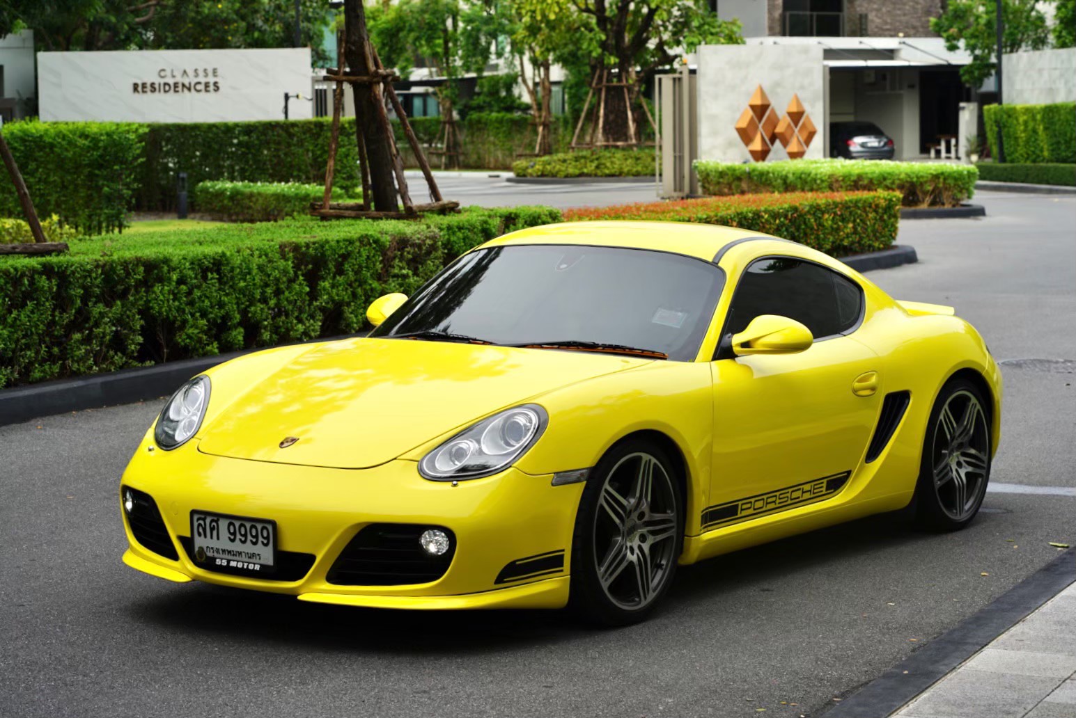 2011 Porsche 987.2 PDK สีเหลือง (รูปที่ 2)