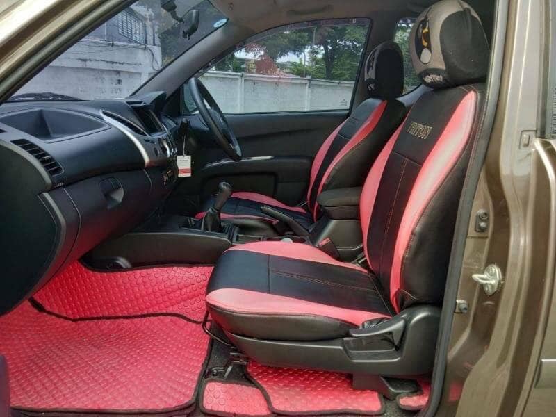 Mitsubishi Triton Mega cab ปี 2015 สีน้ำตาล (รูปที่ 8)