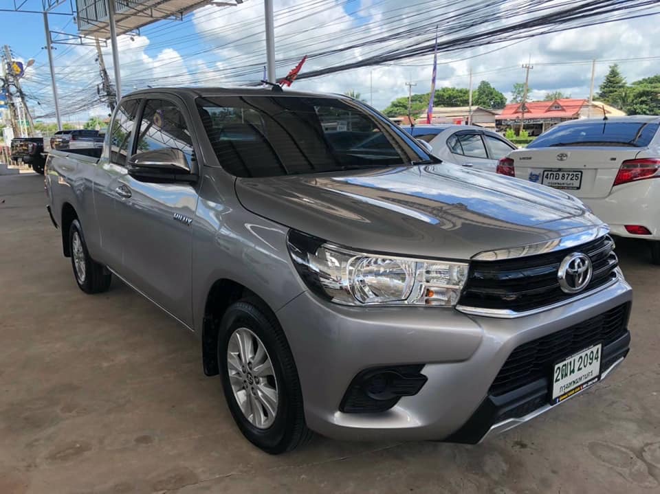 Toyota Hilux Revo Double cab ปี 2018 สีเทา (รูปที่ 4)