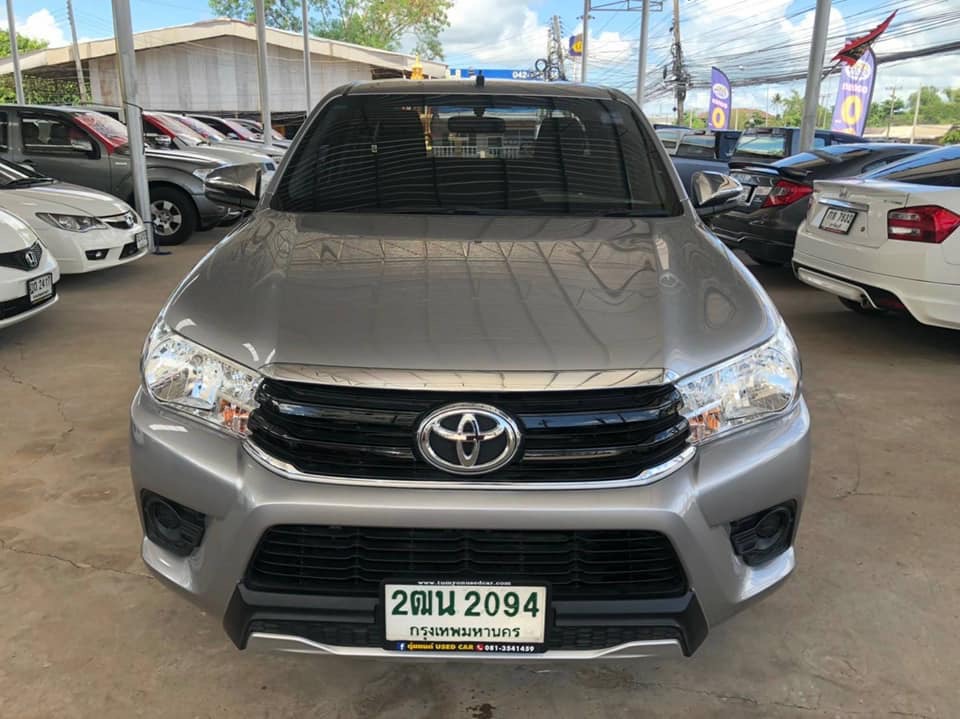 Toyota Hilux Revo Double cab ปี 2018 สีเทา (รูปที่ 3)