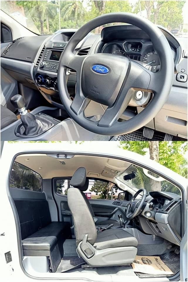 Ford Ranger Open cab ปี 2018 สีขาว (รูปที่ 5)