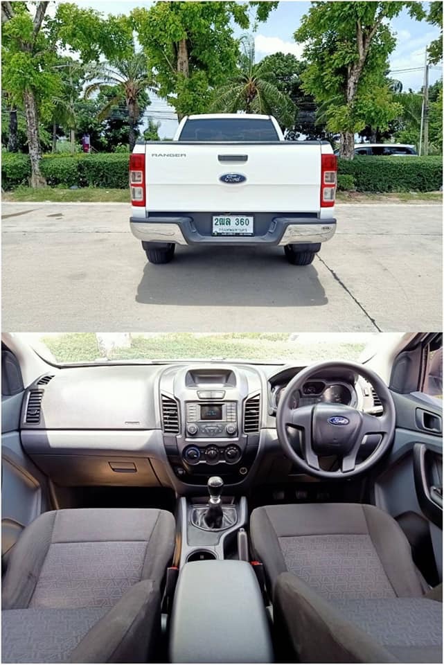 Ford Ranger Open cab ปี 2018 สีขาว (รูปที่ 4)