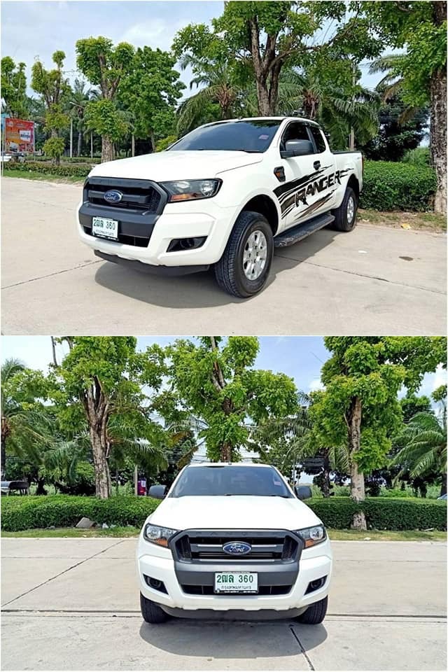 Ford Ranger Open cab ปี 2018 สีขาว