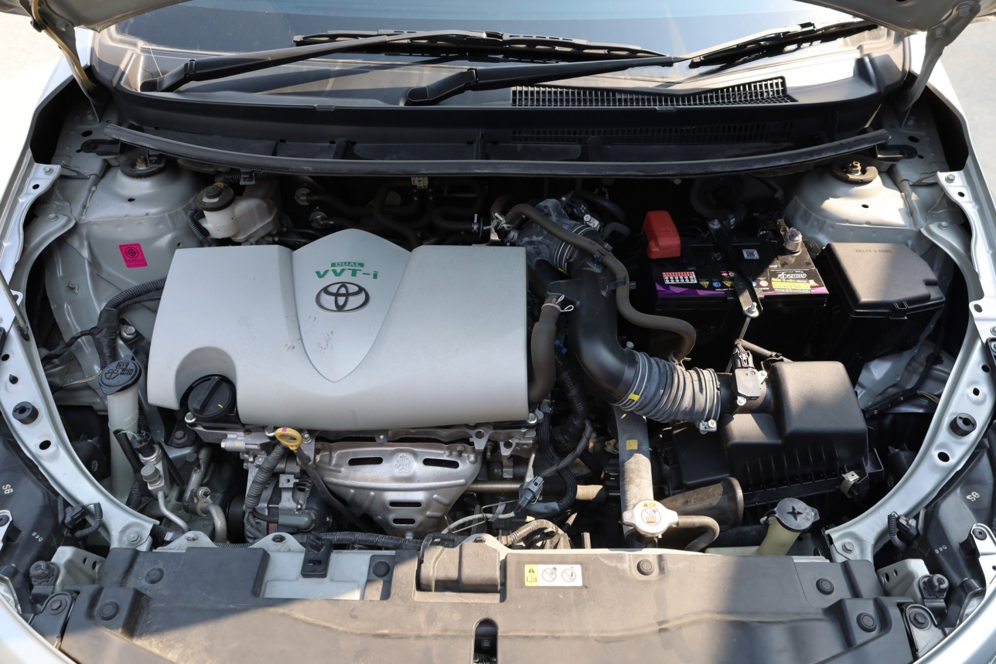 2018 TOYOAt VIOS 1.5E auto ไมล์แท้ 35,000 กม. (รูปที่ 4)