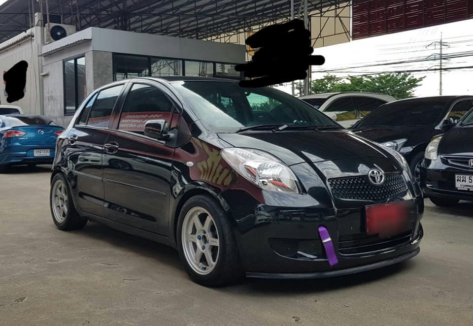 Toyota Yaris ปี 2008 สีดำ