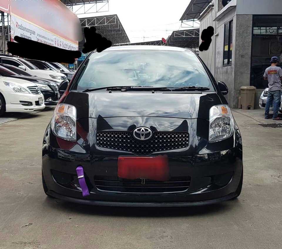 Toyota Yaris ปี 2008 สีดำ (รูปที่ 9)