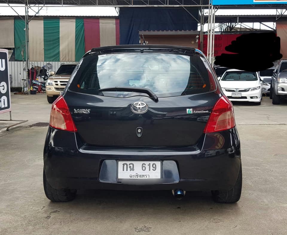 Toyota Yaris ปี 2008 สีดำ (รูปที่ 11)