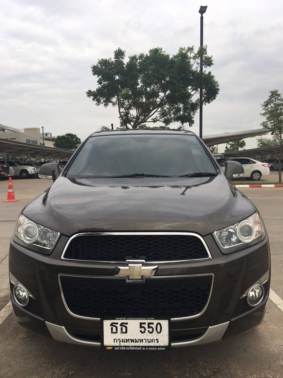 Chevrolet Gen1 Captiva (ไมเนอร์เชนจ์ 1) 2.0 ดีเซล ปี 2011 สีน้ำตาล