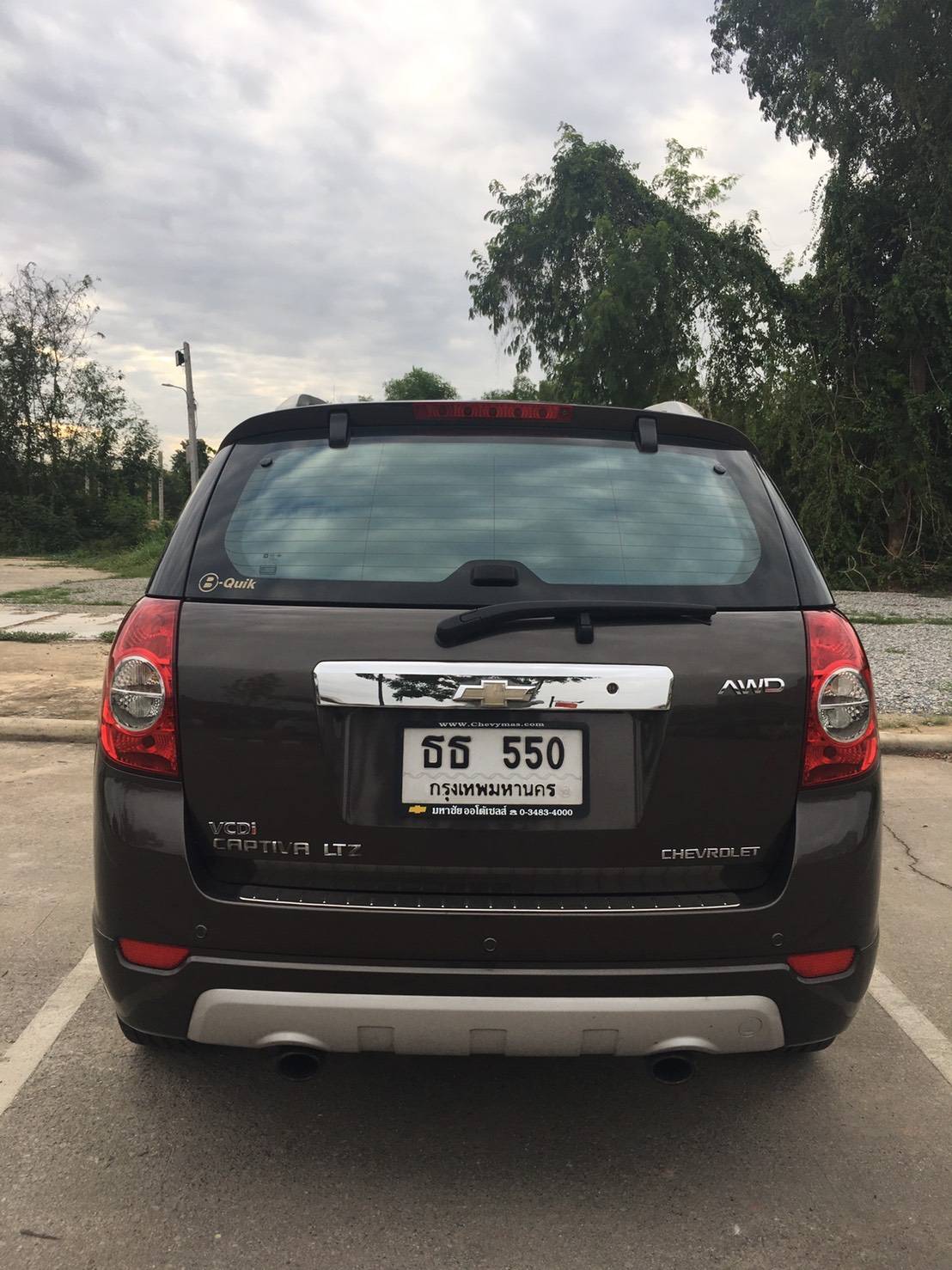 Chevrolet Gen1 Captiva (ไมเนอร์เชนจ์ 1) 2.0 ดีเซล ปี 2011 สีน้ำตาล (รูปที่ 4)