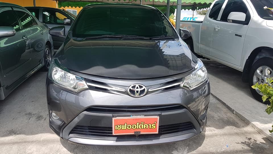 Toyota Vios ปี 2015 สีเทา (รูปที่ 2)
