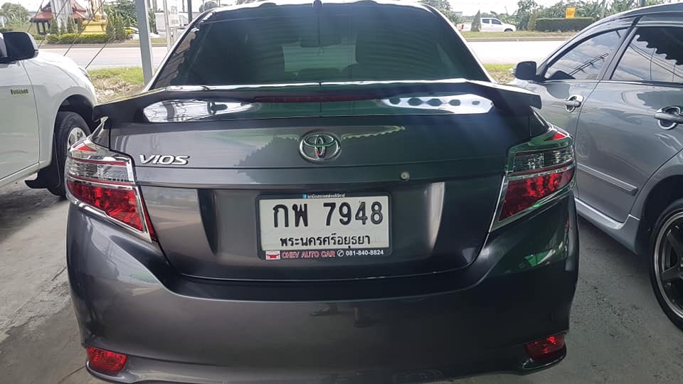 Toyota Vios ปี 2015 สีเทา (รูปที่ 6)
