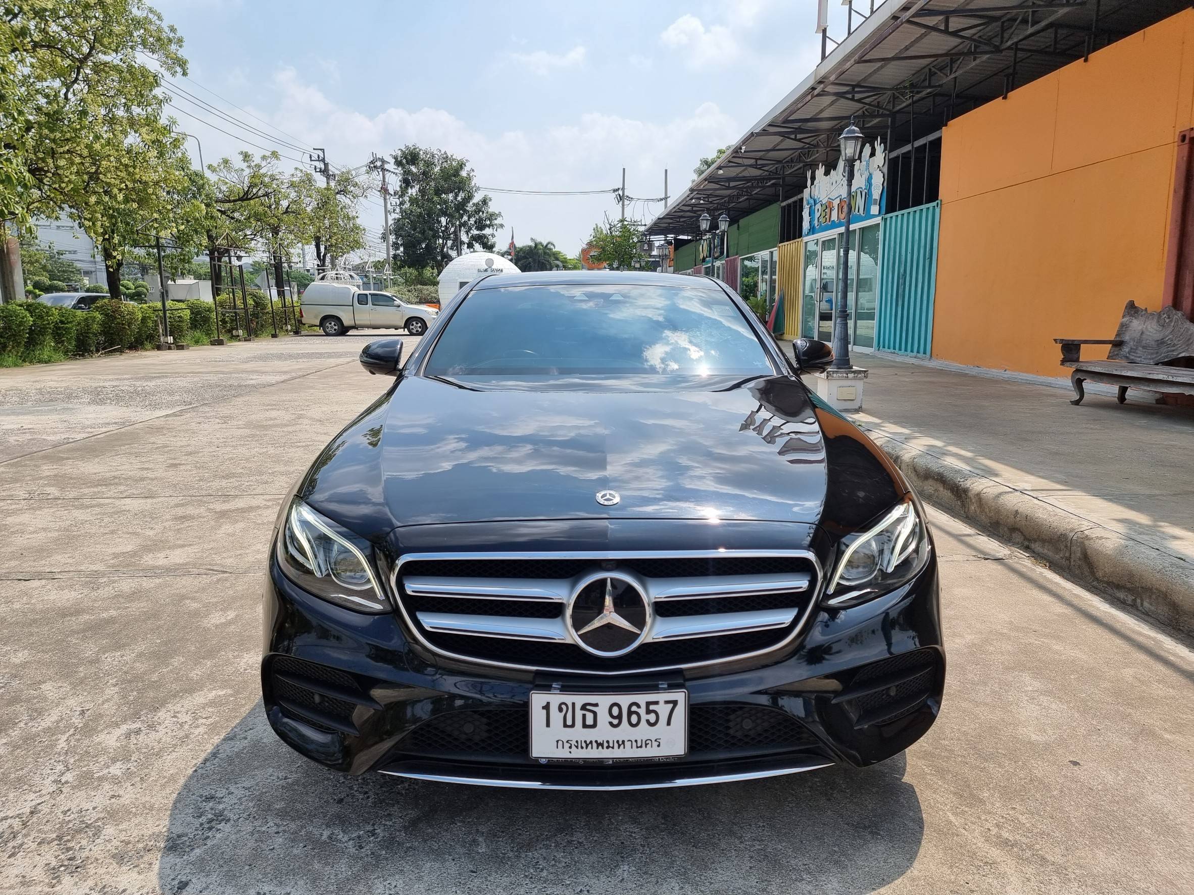 2018 Mercedes-Benz E-Class W213 E350 สีดำ