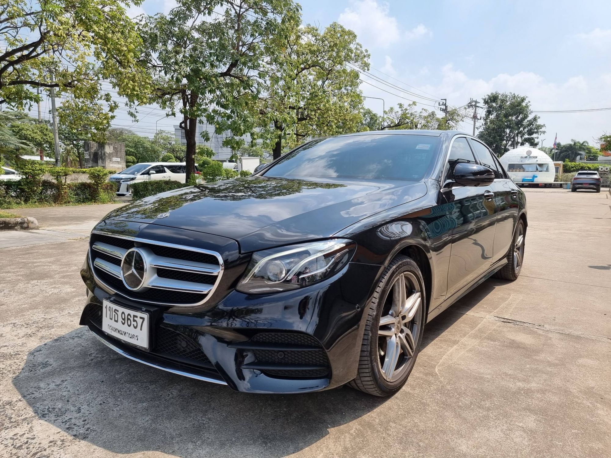 2018 Mercedes-Benz E-Class W213 E350 สีดำ