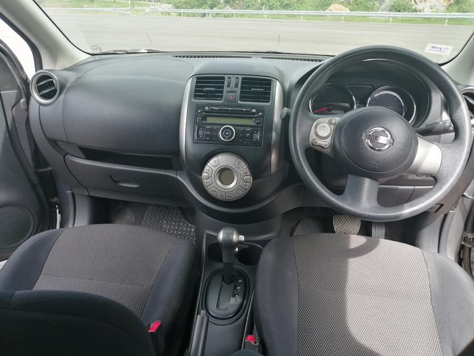 Nissan Almera ปี 2013 สีเทา (รูปที่ 8)