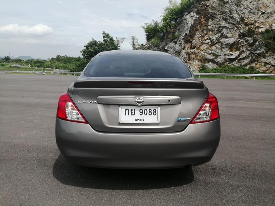 Nissan Almera ปี 2013 สีเทา (รูปที่ 6)