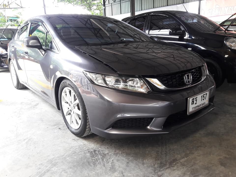 Honda Civic FB ปี 2013 สีเทา (รูปที่ 3)