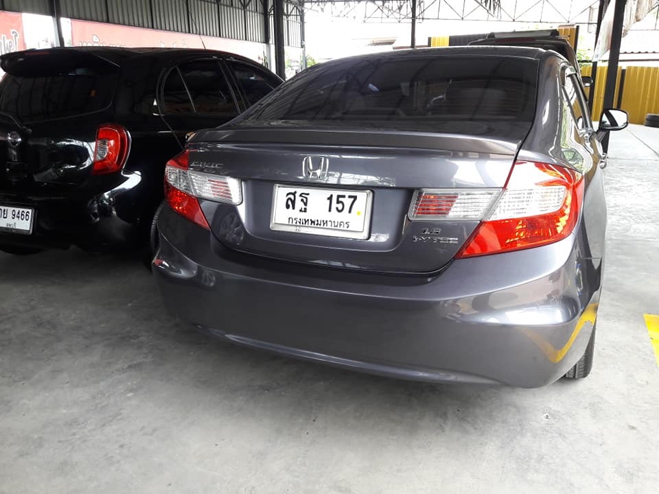 Honda Civic FB ปี 2013 สีเทา (รูปที่ 5)