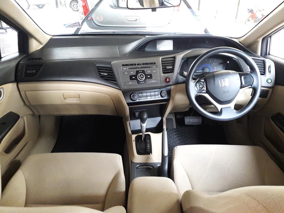 Honda Civic FB ปี 2013 สีเทา (รูปที่ 7)