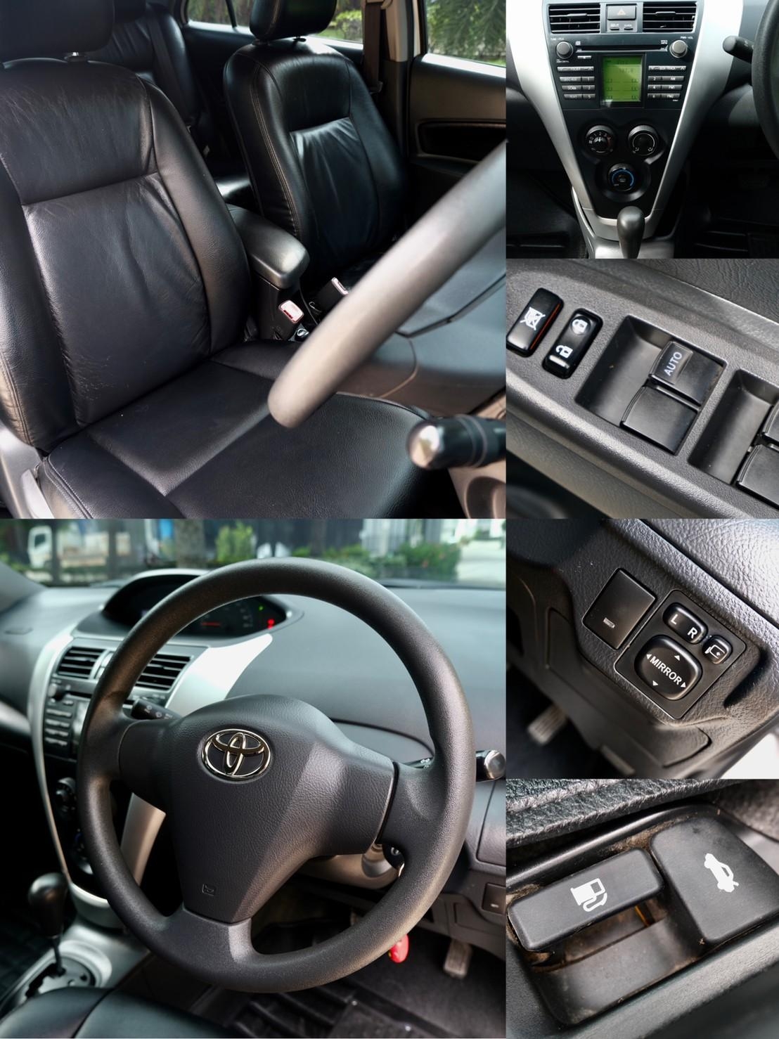 ⚛Toyota vios 1.5E ออโต้ เบนซิน ปี2010 สีขาว 💰 (รูปที่ 4)