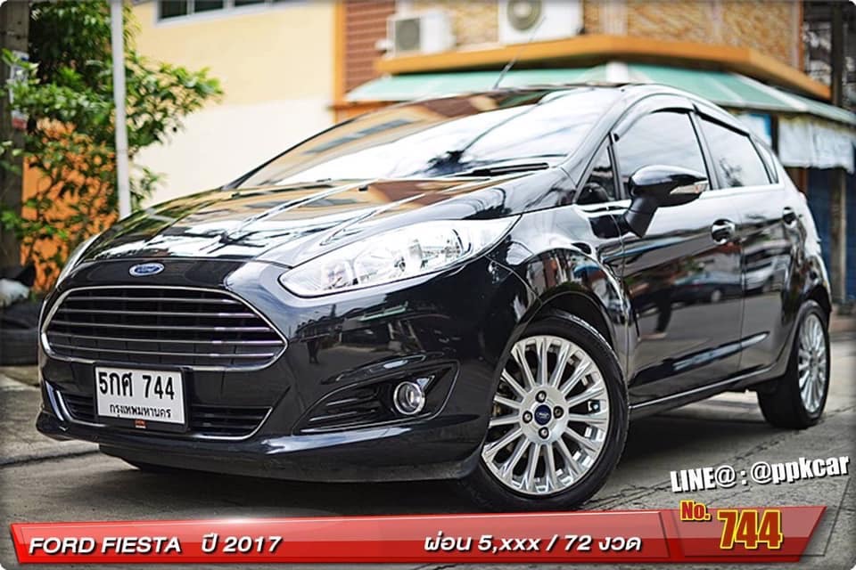 Ford Fiesta ปี 2017 สีดำ