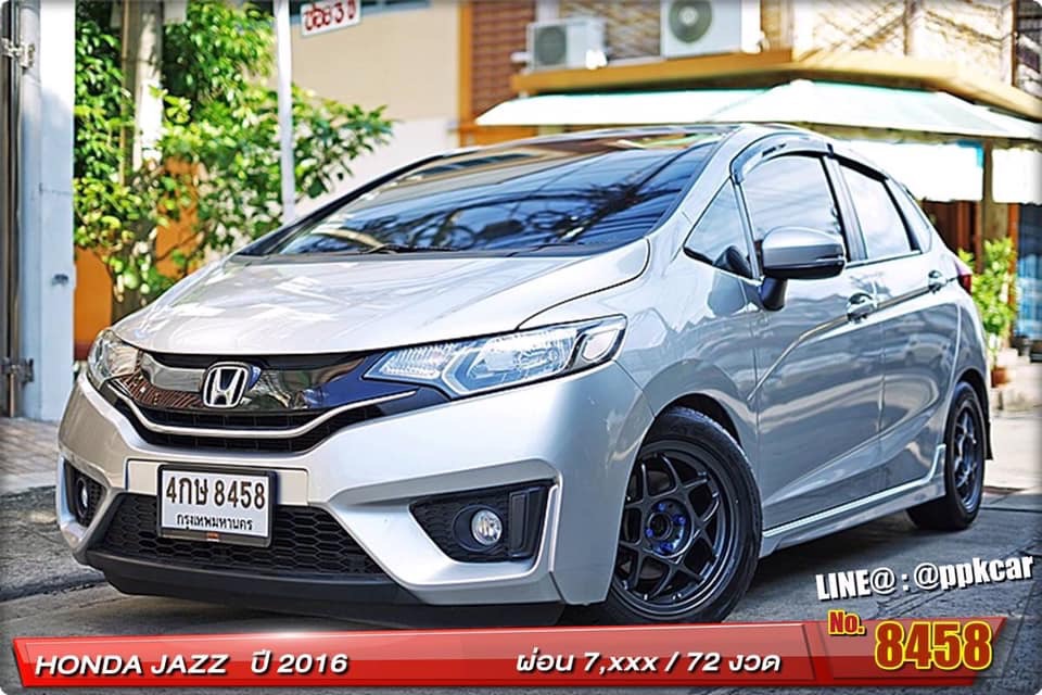 Honda Jazz GK ปี 2016 สีเงิน
