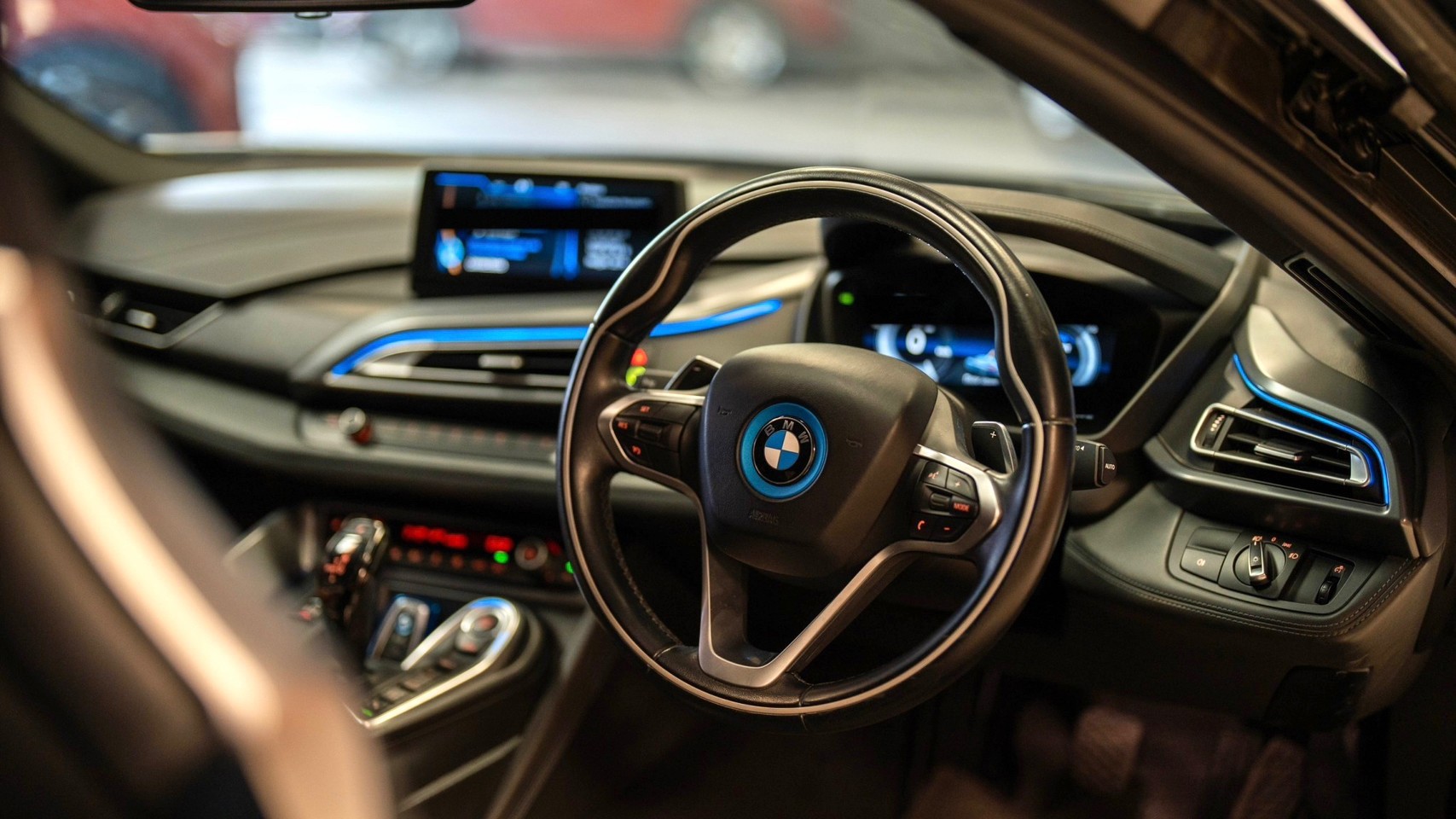 2015 BMW i8 สีขาว (รูปที่ 9)