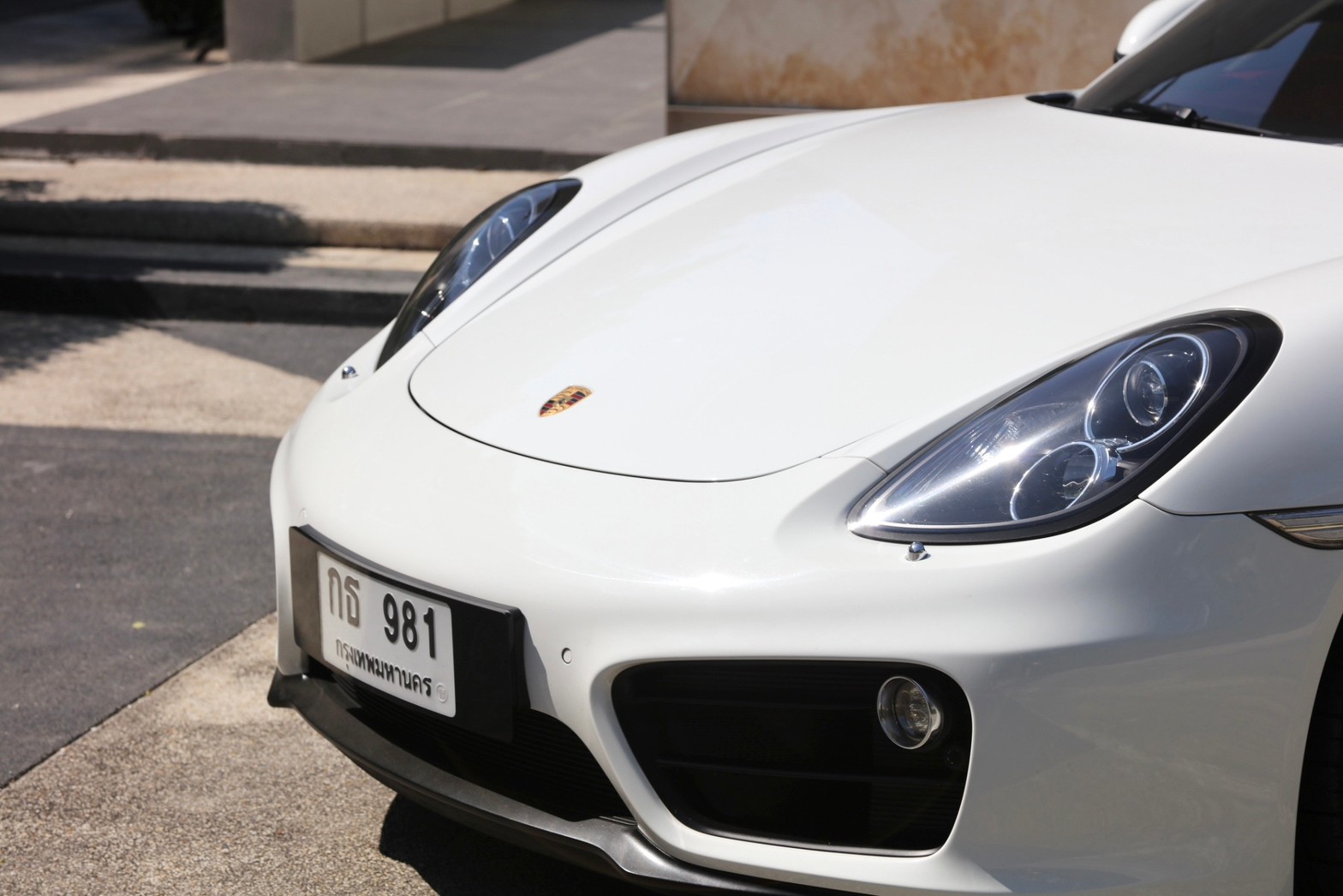 2016 Porsche Cayman 981 สีขาว (รูปที่ 11)