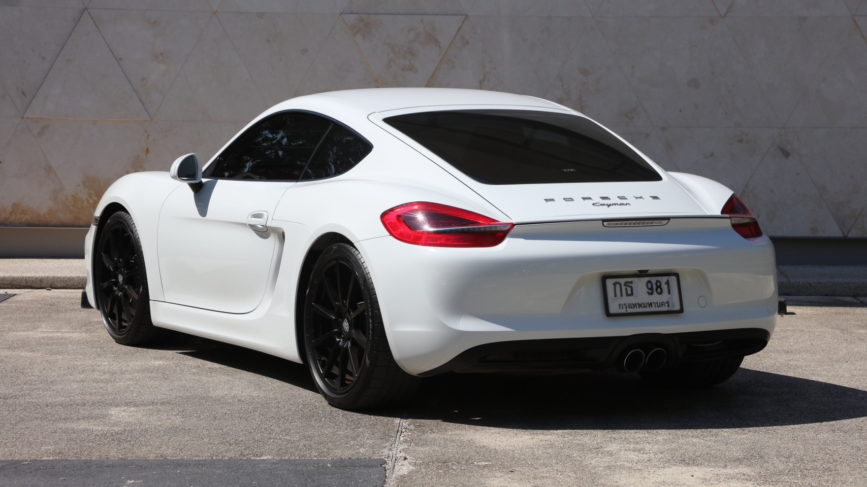 2016 Porsche Cayman 981 สีขาว (รูปที่ 10)
