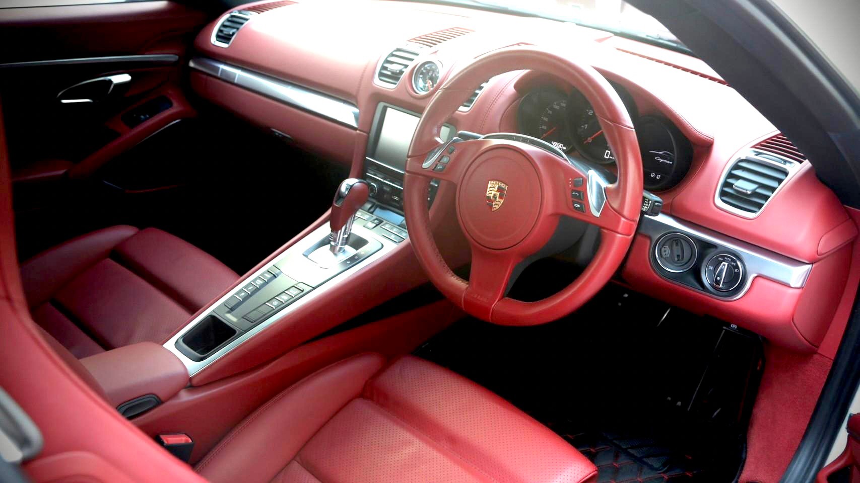 2016 Porsche Cayman 981 สีขาว (รูปที่ 9)