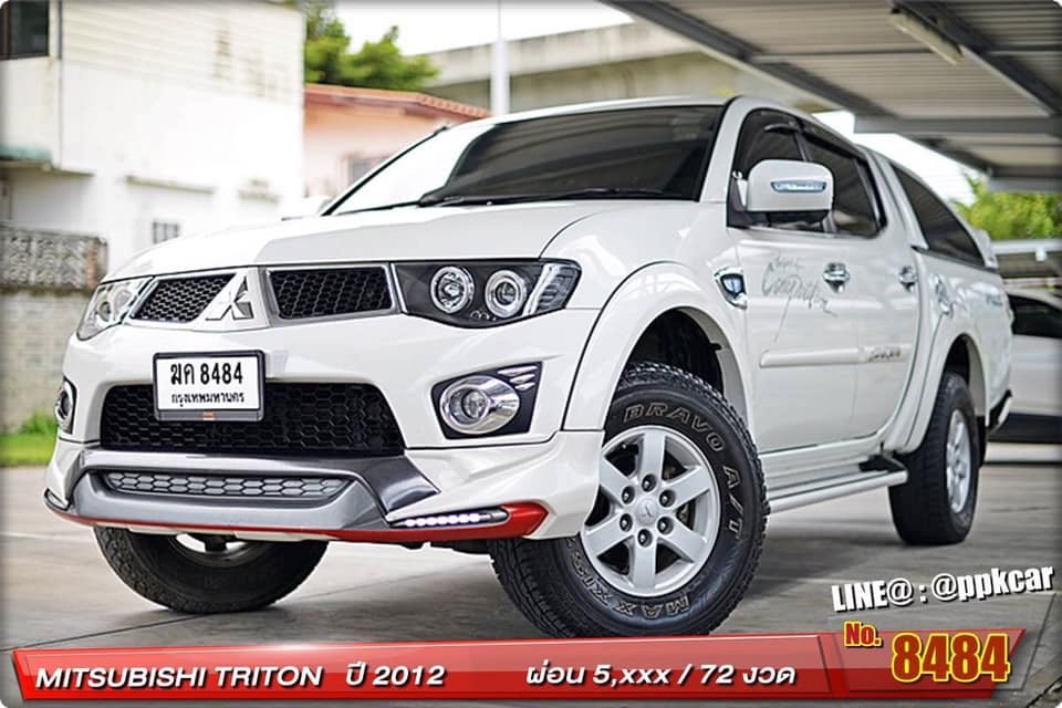 Mitsubishi Triton Double cab ปี 2012 สีขาว