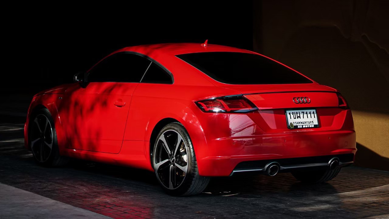 2018 Audi TT Mk3 8S TT สีแดง (รูปที่ 9)