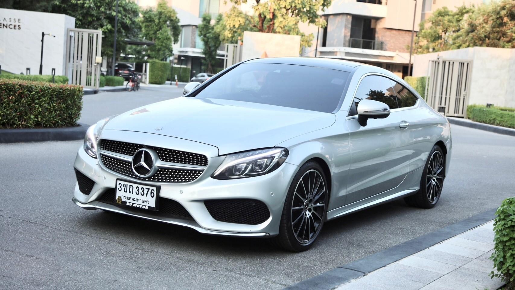 2017 Mercedes-Benz C-Class W205 C250 สีเงิน