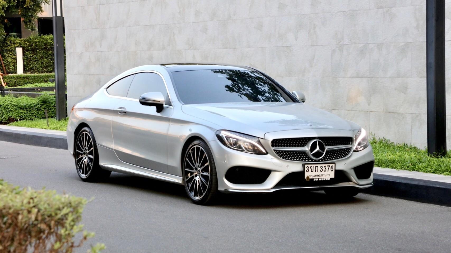 2017 Mercedes-Benz C-Class W205 C250 สีเงิน